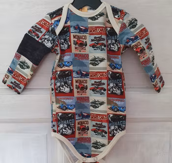 Babybody Monaco Race "ekologisk"