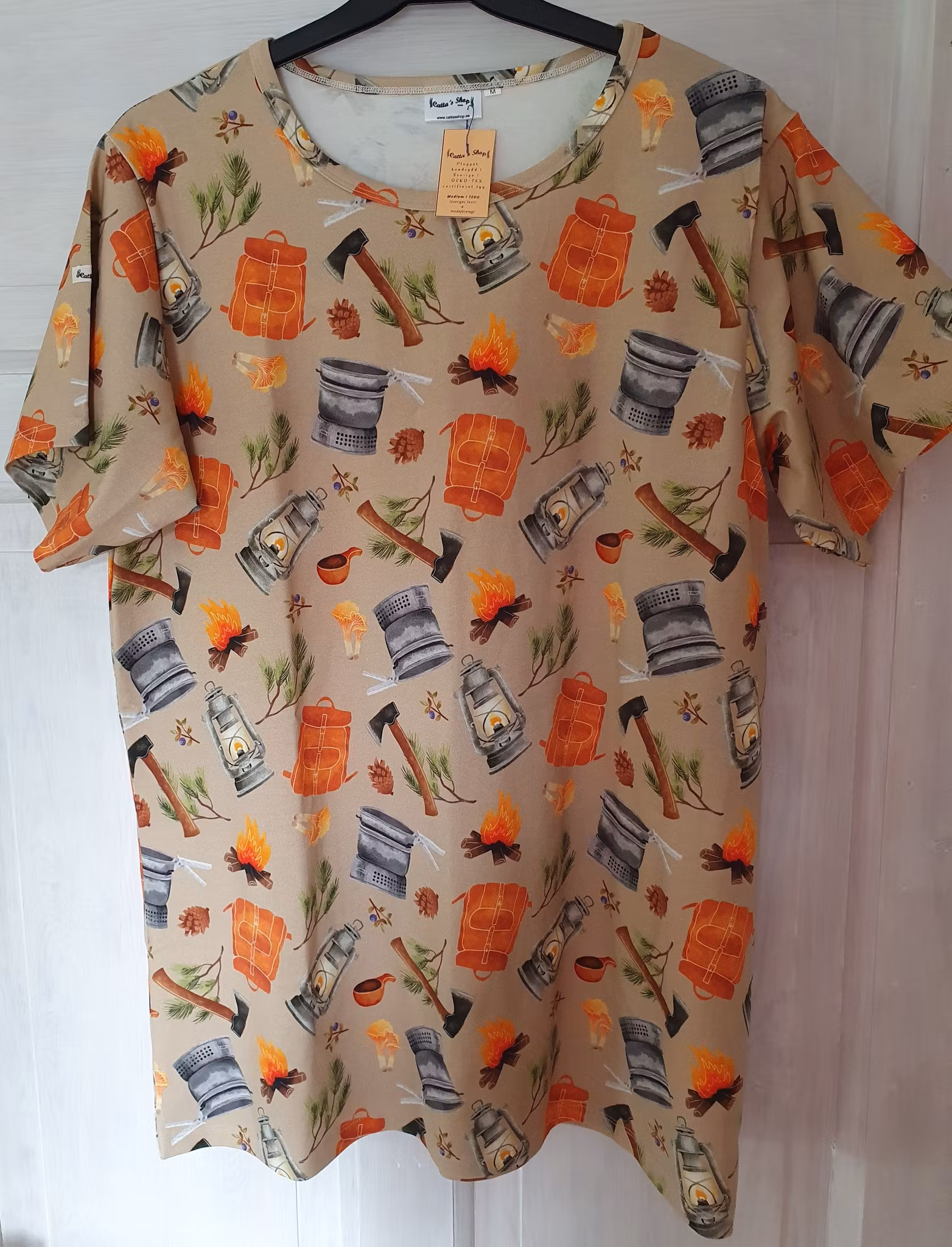 T-shirt Skogsutflykt "ekologisk"