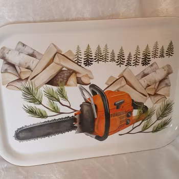 Frukostbricka "Skogshuggarn"