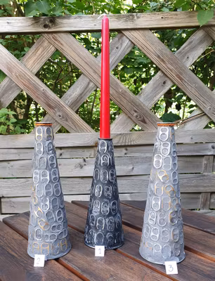 Mosaik Ljusstake: En Återvunnen Skatt för Ditt Hem