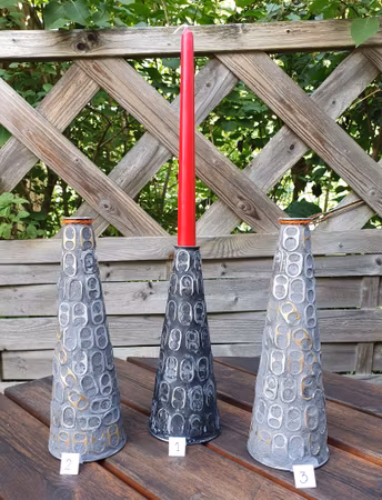 Mosaik ljusstake