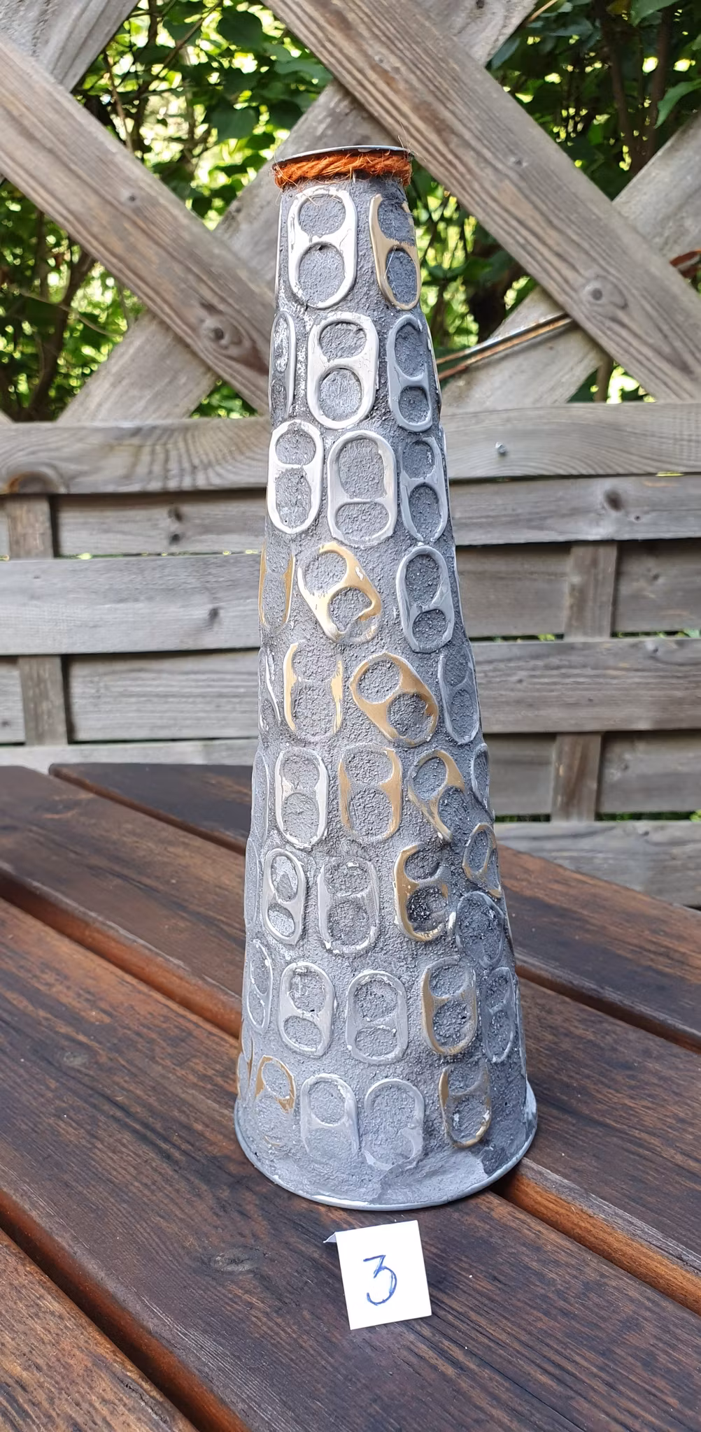 Mosaik ljusstake