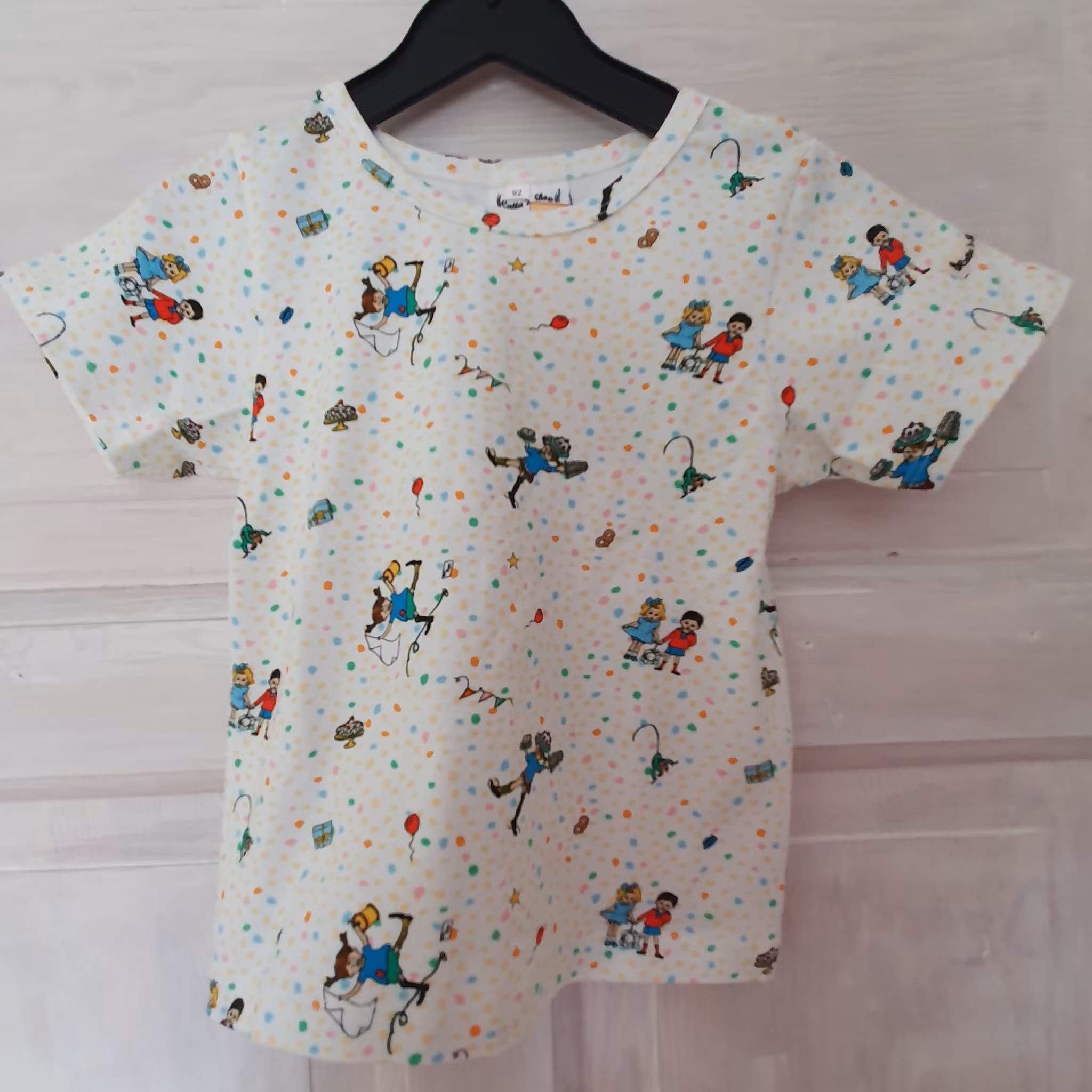 T-shirt Kalas hos Pippi "ekologisk"