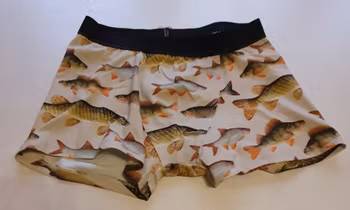 Boxerkalsong Fiskar  "ekologisk"