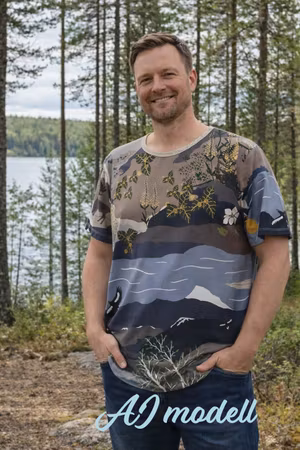 T-shirt - Fjällvandring (herr)