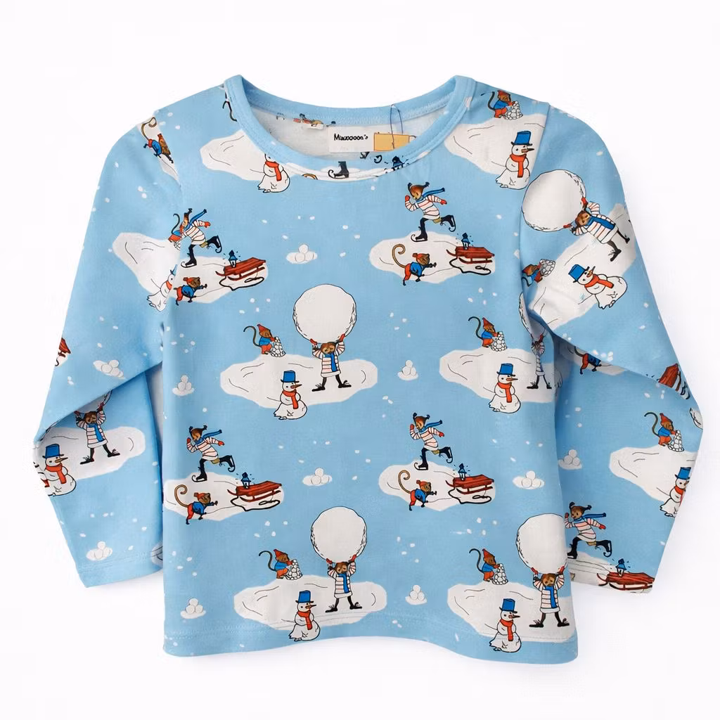 Tröja, barn, skridskoåkning, ekologisk, Svensk design, ekologiska barnkläder, pojke, flicka