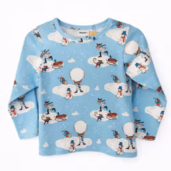 Barntröja VINTERLEK - ekologisk - Svensk design