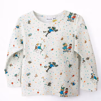 Barntröja Sommarkalas - ekologisk - Svensk Design