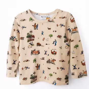 Barntröja Äventyr på landet "ekologisk"