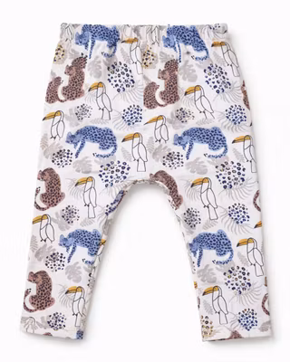 Byxa med exotiska djur – ekologisk