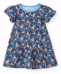 Klänning - Sommar med Bambi "ekologisk"