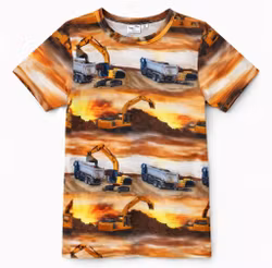 T-shirt - Digging / Grävskopor "ekologisk"