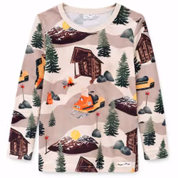 Barntröja Ockelbo Skoter – Kaffepaus på Fjället "ekologisk"