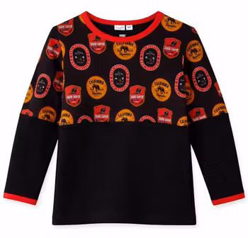 Långärmad barntröja – Amerika märken 🇺🇸 "ekologisk"