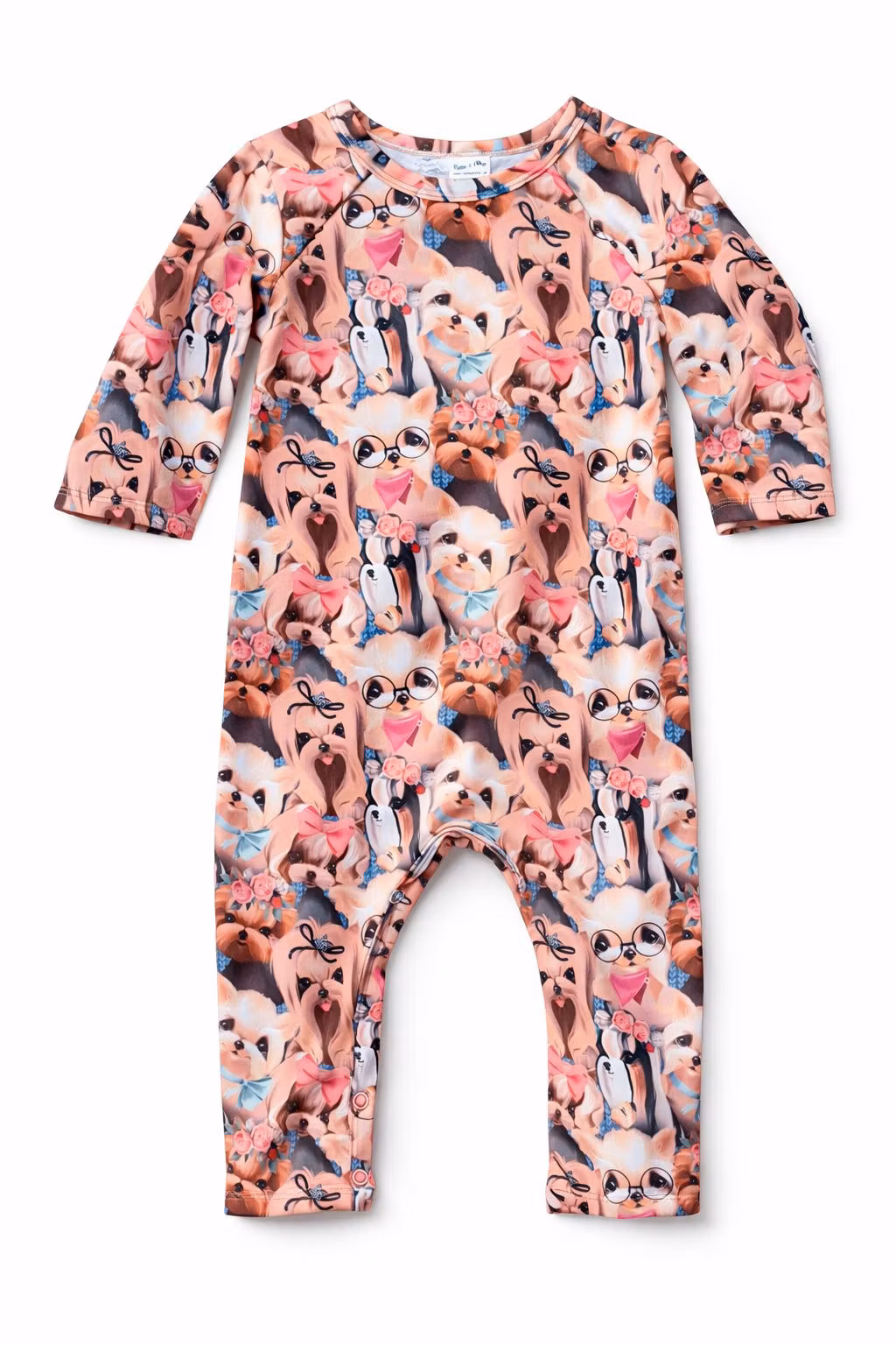 Ekologisk jumpsuit / pyjamas i French Terry