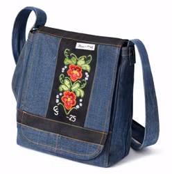 Jeans Axelväska – hållbar design med unik karaktär