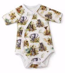 Prematur Babybody - Exotiska djur - Ekologisk