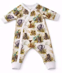 Prematur Overall - Exotiska djur - Ekologisk