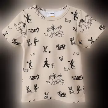 Barn t-shirt BUSFRÖ - ekologisk