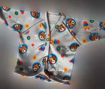 Prematur Tröja - Rymdnallar "ekologisk"