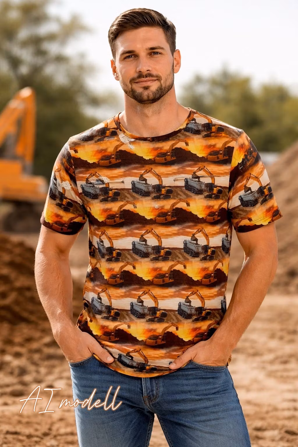 T-shirt - Digging/Grävskopor