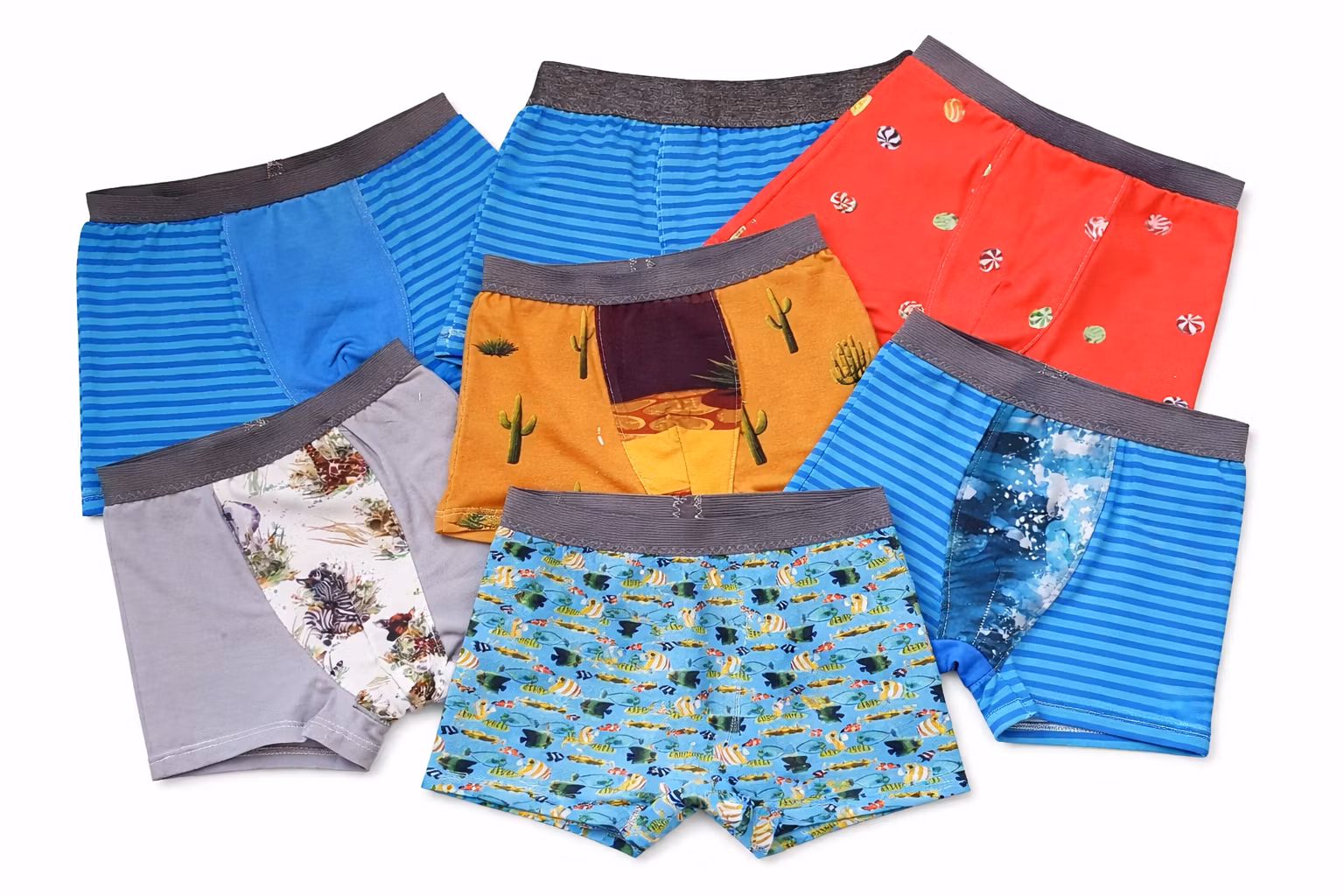 STUVBITSBOXERS - Barn - ekologisk