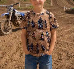 T-shirt – Crossbiker / Crossmotorcyklar "ekologisk"
