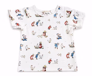 Barn T-shirt Hönsgården