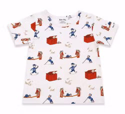 Barn T-shirt Rackartyg