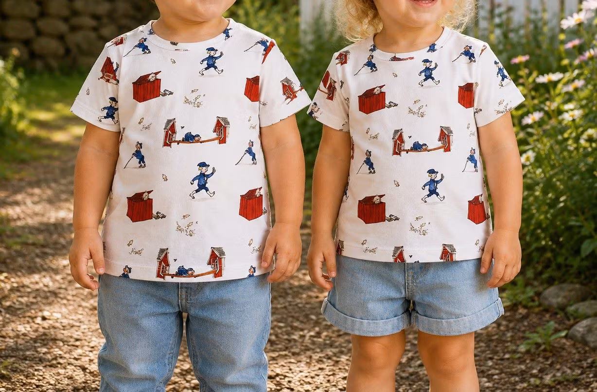 Barn T-shirt Rackartyg