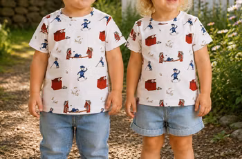 Barn T-shirt Rackartyg