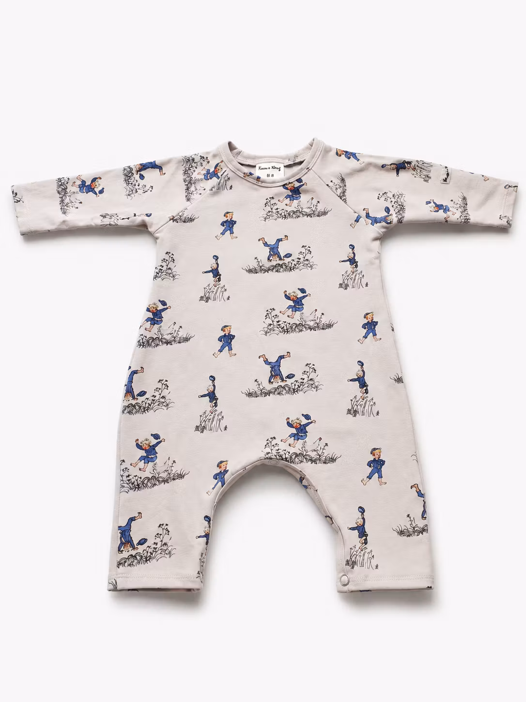 Ekologisk jumpsuit / pyjamas Glädjeskutt
