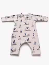 Ekologisk jumpsuit / pyjamas Glädjeskutt
