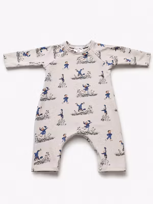 Ekologisk jumpsuit / pyjamas Glädjeskutt