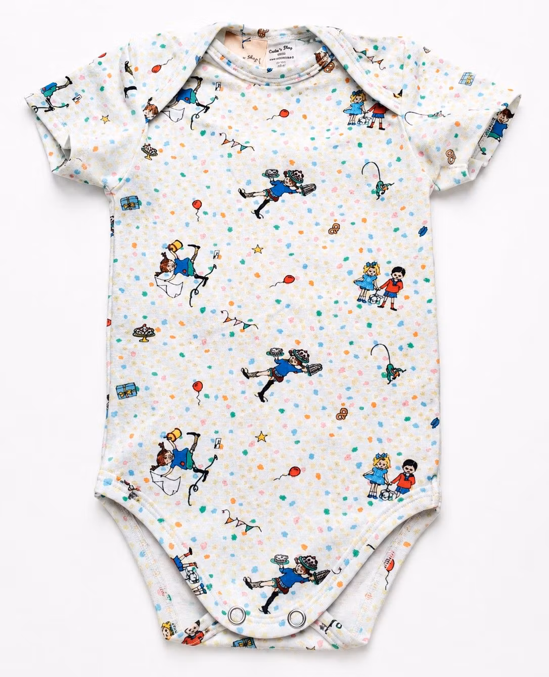 Babybody SOMMARKALAS – Ekologisk babybody i mjuk bomull