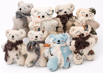 DIY-KIT nalle 12 cm