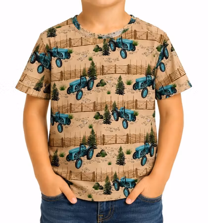 Barn T-shirt Gamtraktor´n