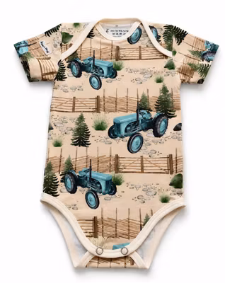 Babybody Gamtraktor'n (Grålle)