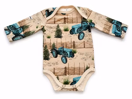 Babybody Gamtraktor'n (Grålle)