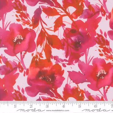 Kopi Radiant Sunshine-røde blomster