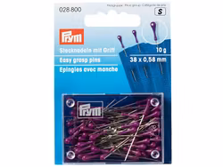 Prym Easy grasp nåler 38mm sølv m/lilla
