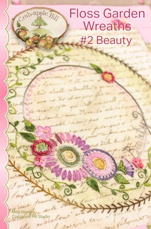 Floss Garden Wreaths- 10 stk mønsterpakke