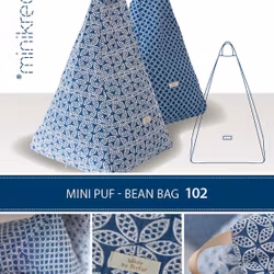Mini puff- bean bag