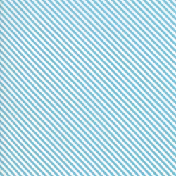 Bloomington - Turkis med hvite striper