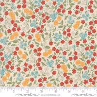 Cultivate Kindness - Krem med røde, gule og blå blomster