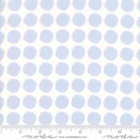 Fine and Sunny- hvit med blå bomber