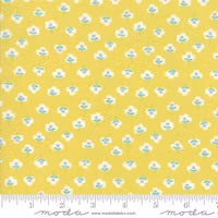 Flour Garden- Lys grønn med hvite blomster