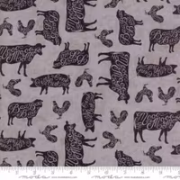 Homegrown-grå med svarte griser