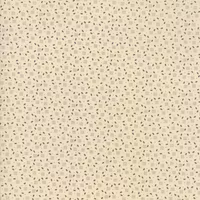 Jo Shirtings-krem med svart mønster