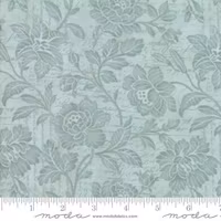 Memoires- turkis med blomster